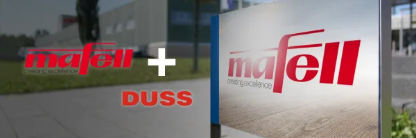 Mafell-Logo und Duss-Logo – Mafell übernimmt die Friedrich Duss Maschinenfabrik