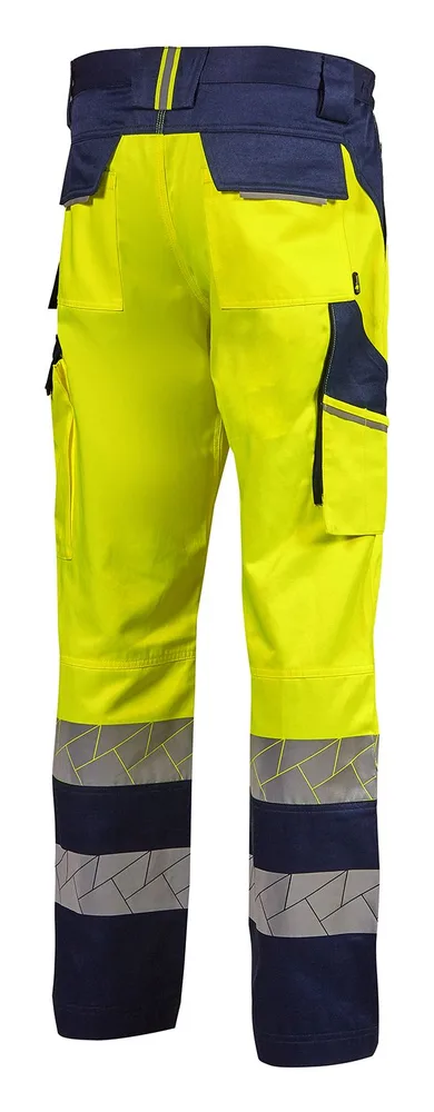 Ganzjahreshose FULGOR in Yellow Fluo, Rückansicht