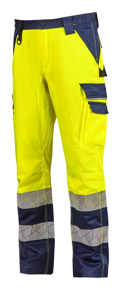 Ganzjahreshose FULGOR in Yellow Fluo, Vorderansicht