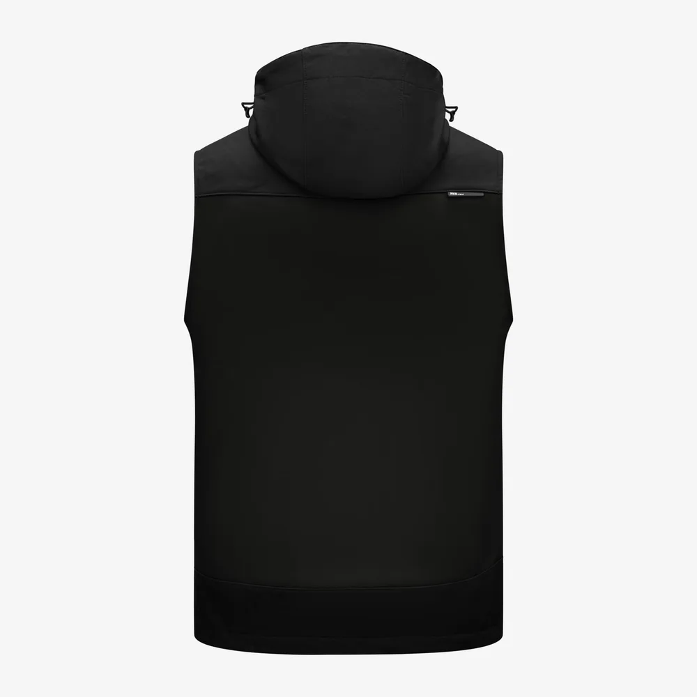 FHB Softshell-Weste JUSTUS, Rückansicht