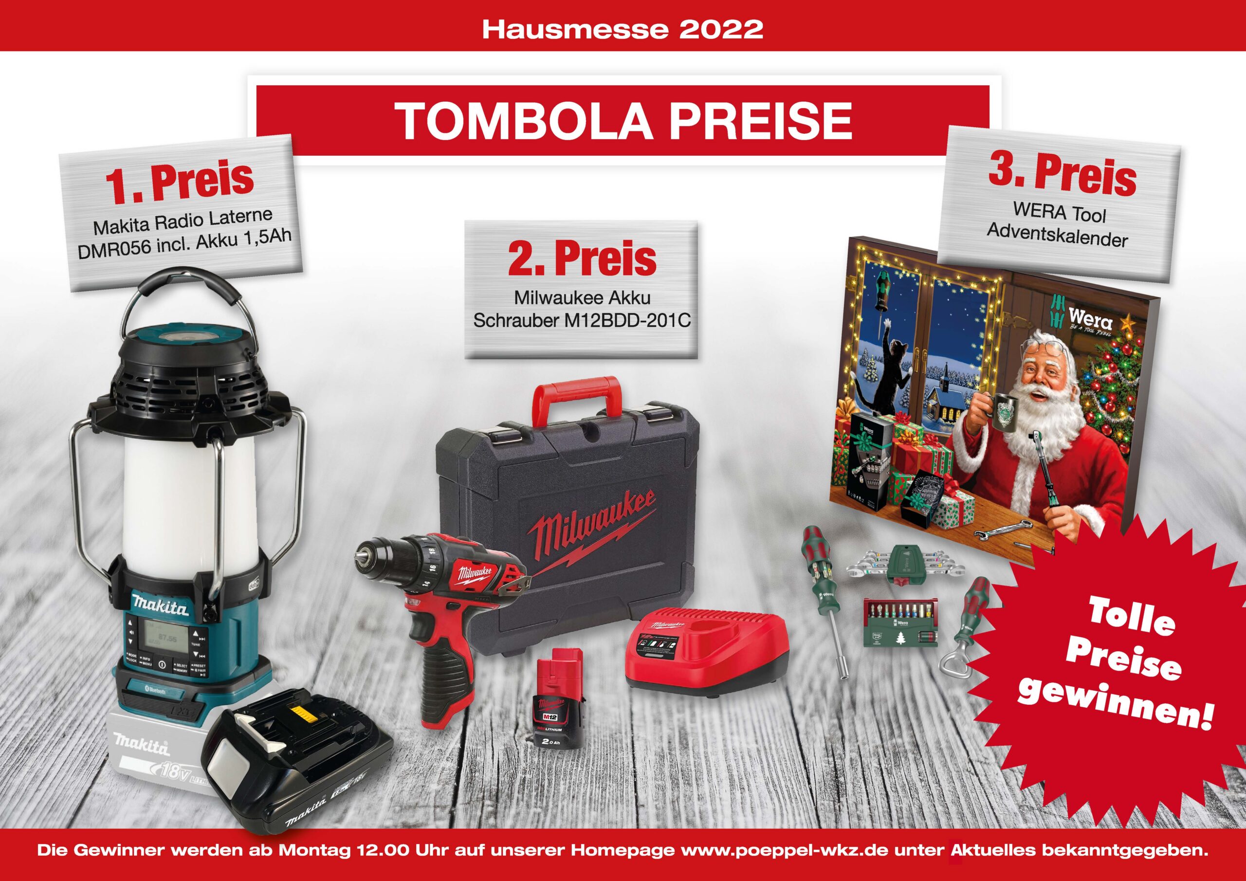 Tombola Memminger Industrie- und Handwerkernacht 2022