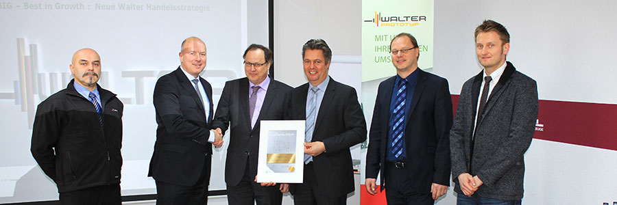 Walter Gold Partner Übergabe