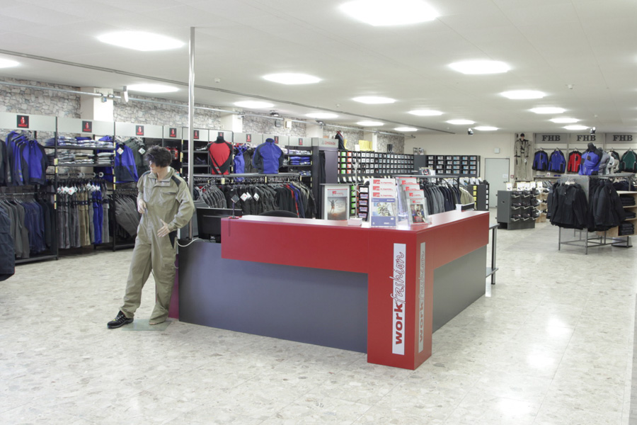 Workfashion Abteilung