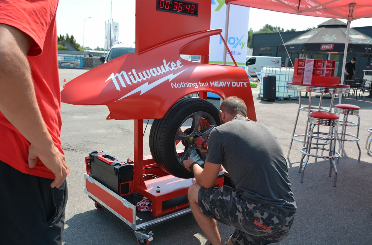 Pit-Stop Challenge – Radwechsel gegen die Uhr