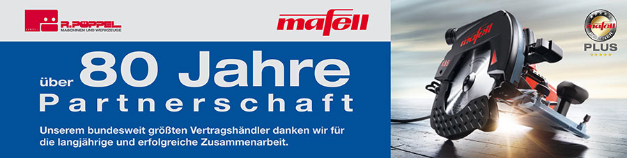 Mafell - 80 Jahre Partnerschaft